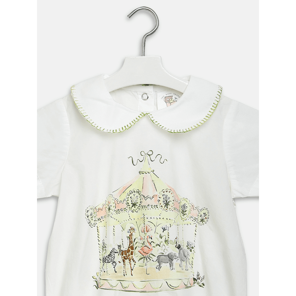 The Baby Trunk Carousel Carnival Romper