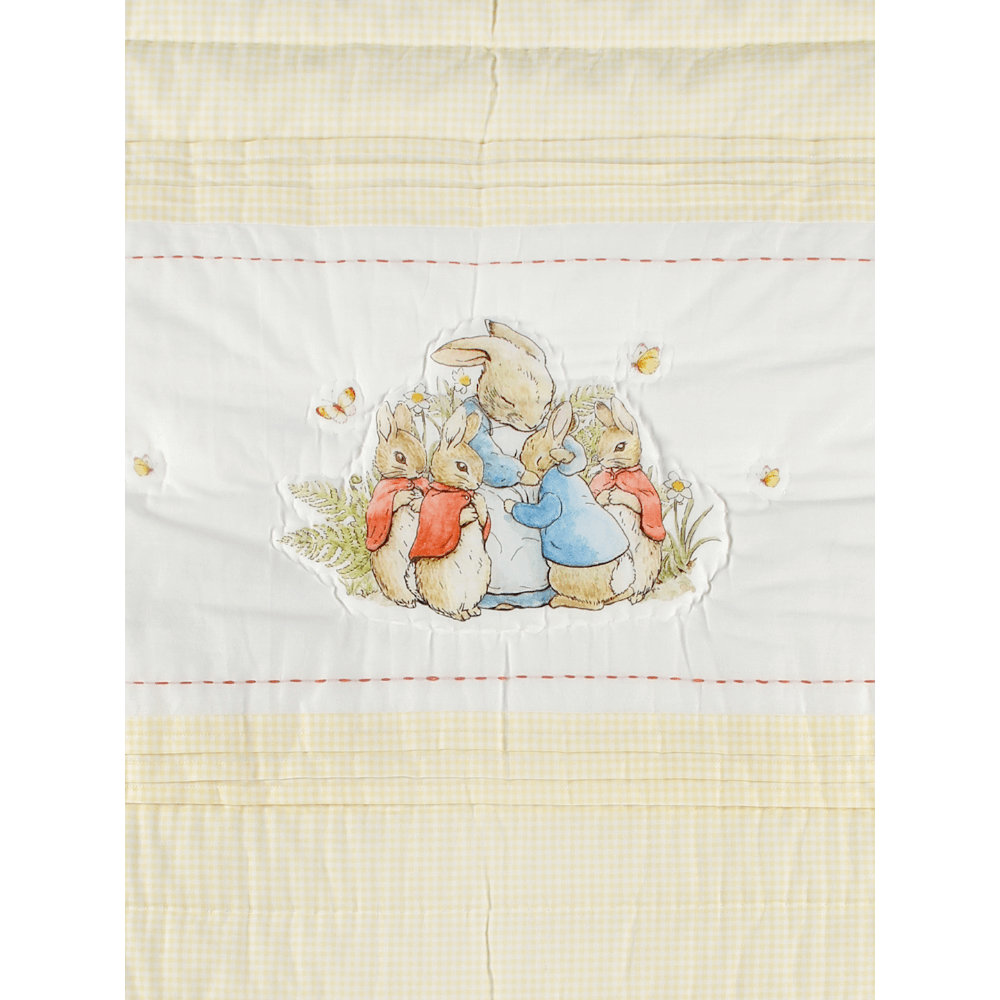 Quilt with Pillow - Peter Rabbit