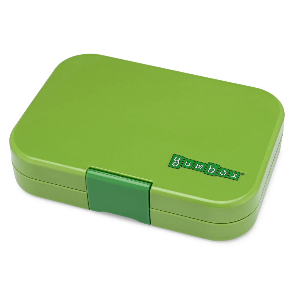 Yumbox Matcha Green Panino - Race Cars Tray
