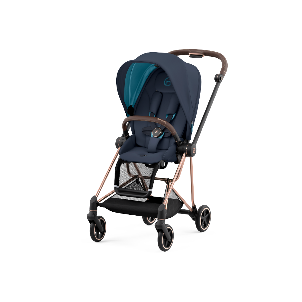 Cybex Mios Newborn to Toddler City Stroller Rose Gold Frame AllThingsBaby