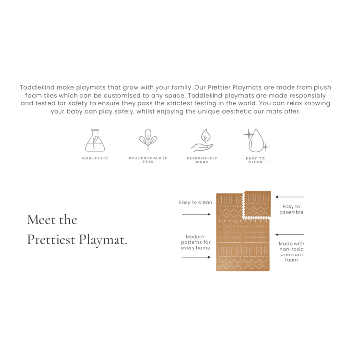 Toddlekind Prettier Puzzle Playmats