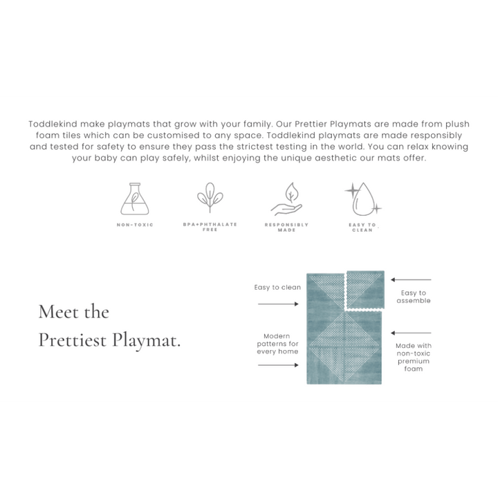 Toddlekind Prettier Puzzle Playmats