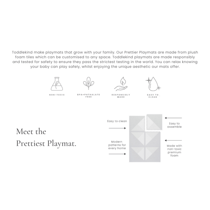 Toddlekind Prettier Puzzle Playmats