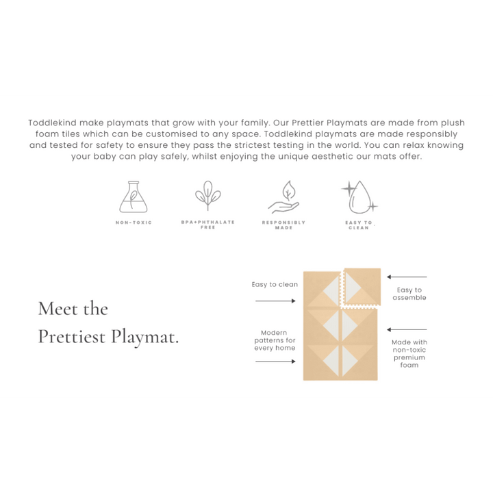 Toddlekind Prettier Puzzle Playmats