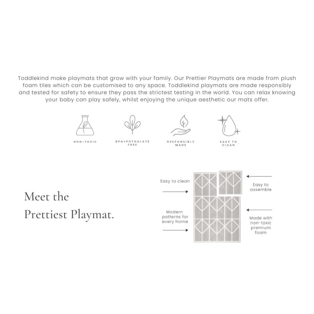 Toddlekind Prettier Puzzle Playmats