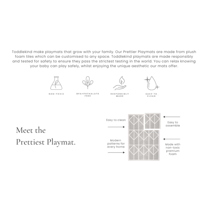 Toddlekind Prettier Puzzle Playmats