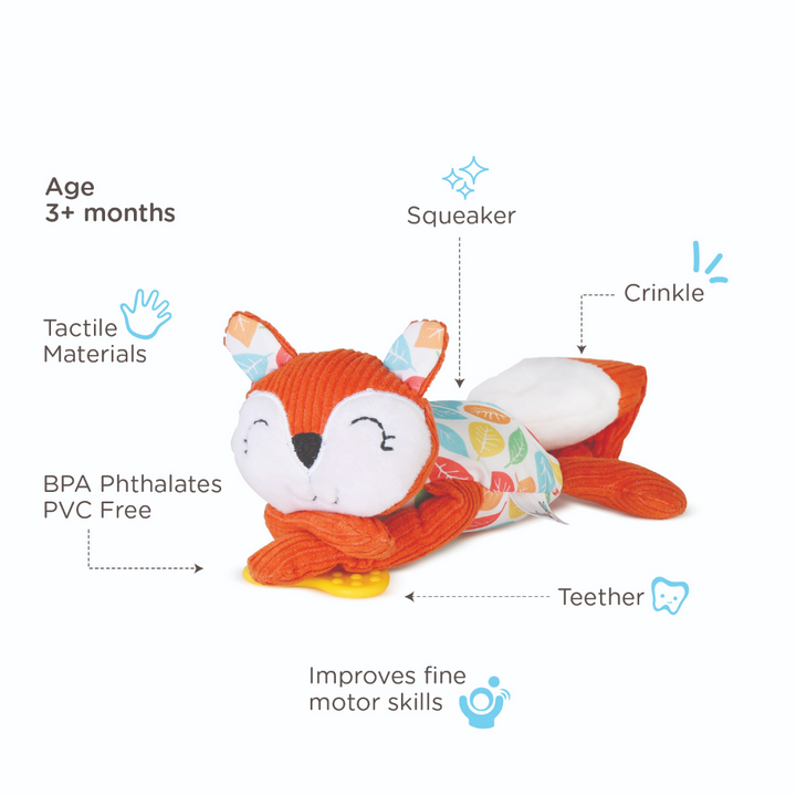 Nuluv Playtime Squirrel Teether