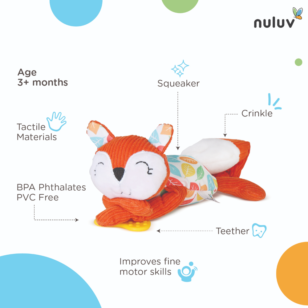 Nuluv Playtime Squirrel Teether