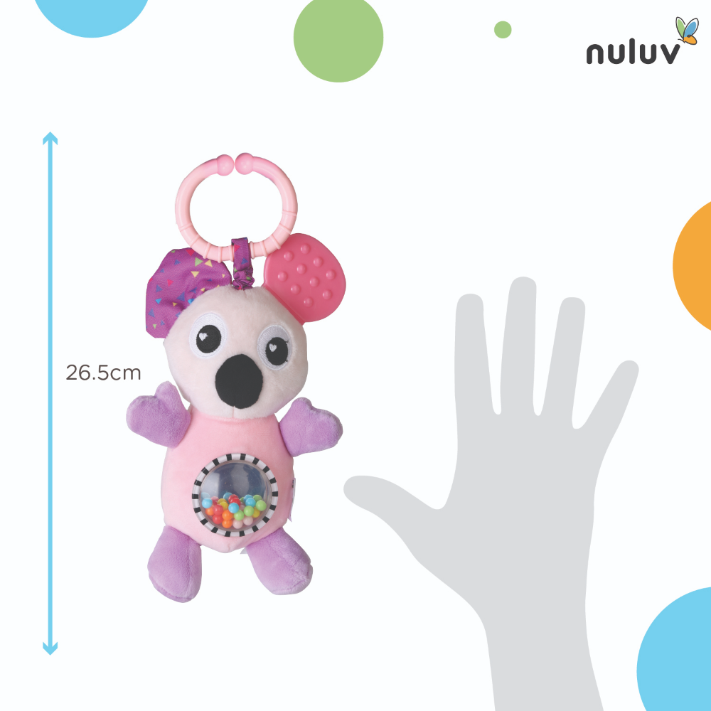 Nuluv Playtime Jittery Koala Teether
