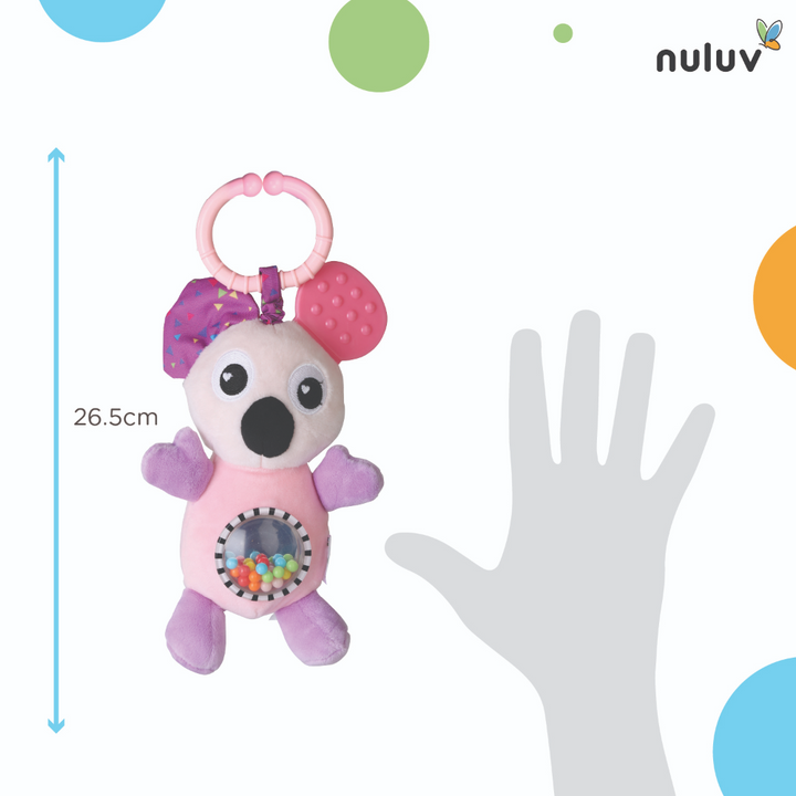 Nuluv Playtime Jittery Koala Teether
