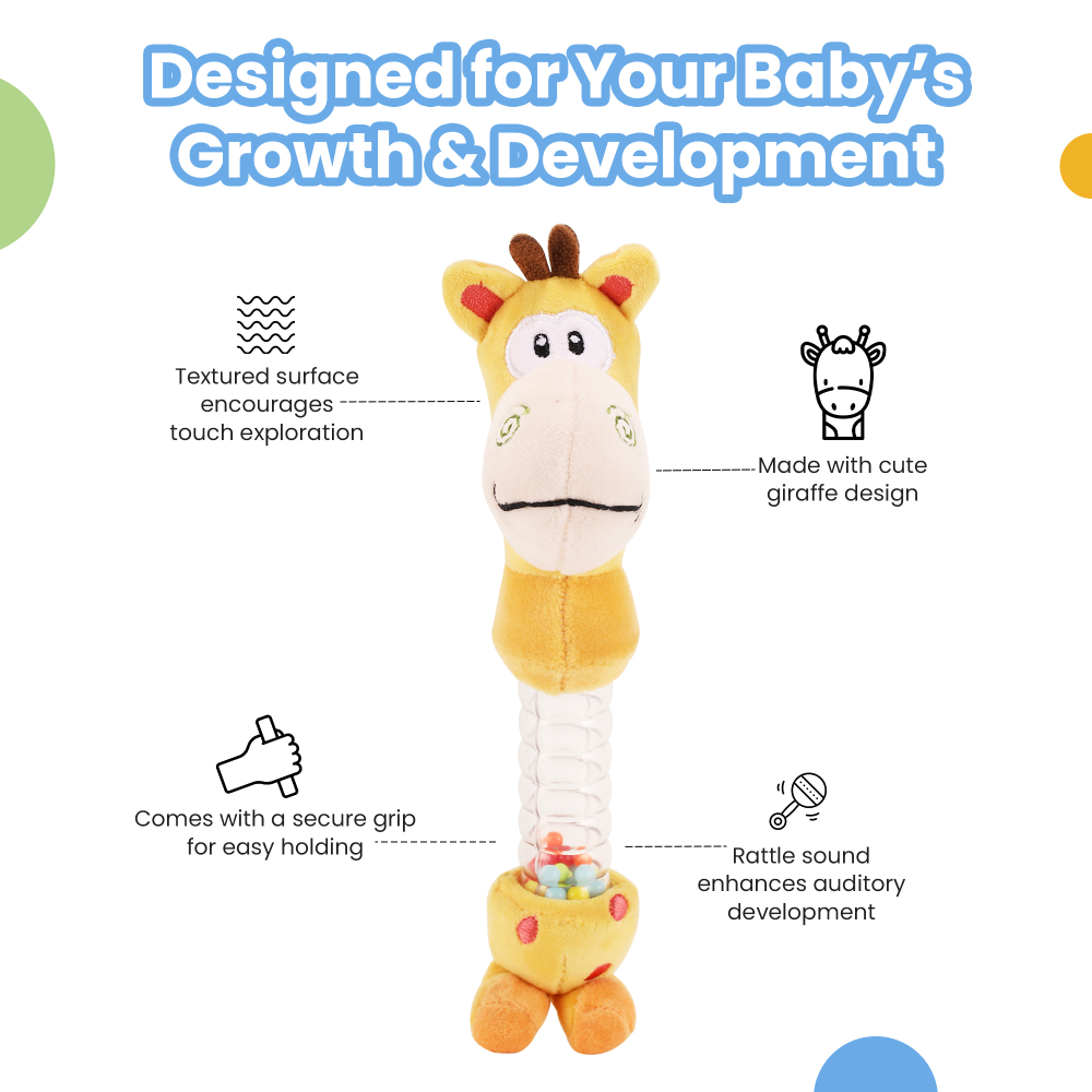 Nuluv Playtime Giraffe Rattle