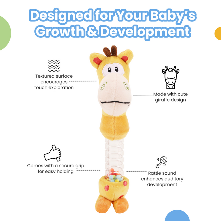 Nuluv Playtime Giraffe Rattle