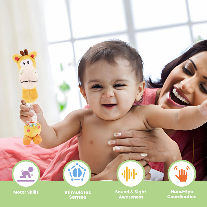 Nuluv Playtime Giraffe Rattle