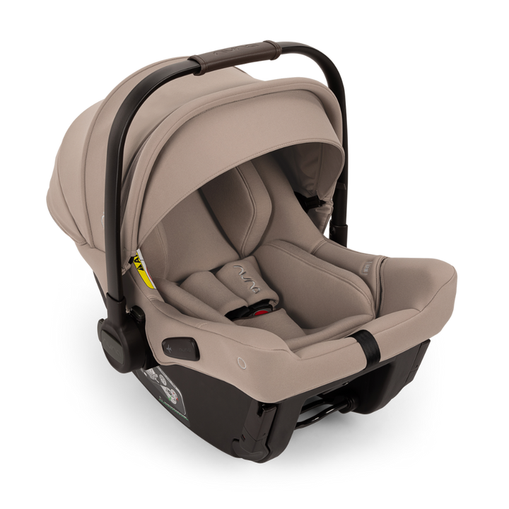 Nuna TRVL LX Cabin Friendly Baby Stroller & Pipa Urbn Car Seat Travel System - Stroller Features (One Hand Fold, Upto 22 Kg)-Car Seat Features (Baseless ISOFIX, Side Impact Protection, Upto 13 Kg)-Cedar