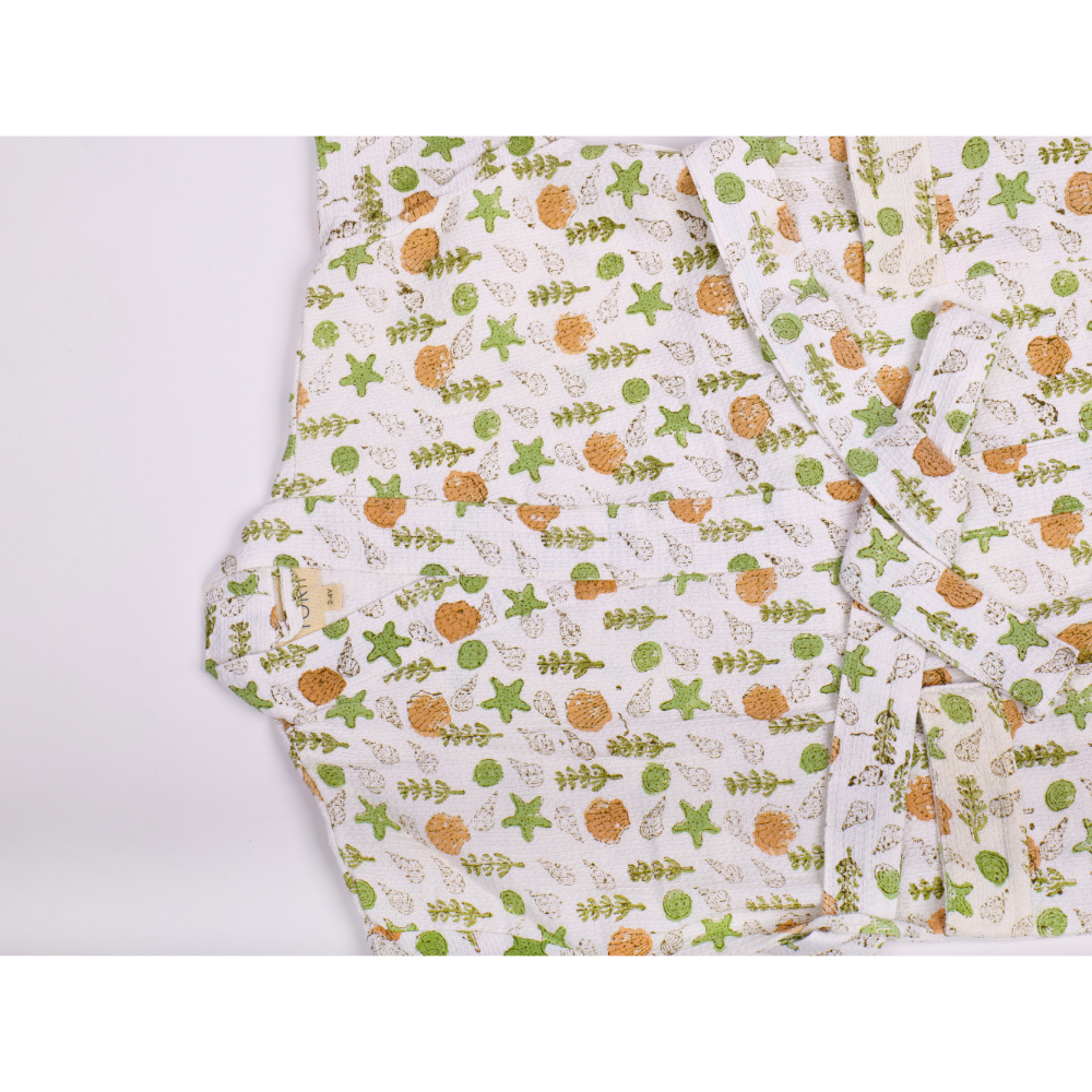 Torii Sea Shells Bathrobe