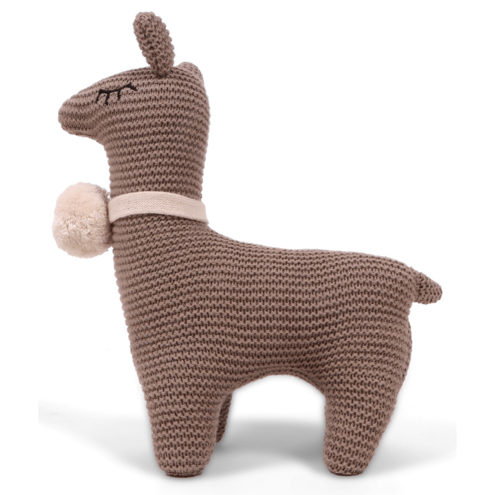 Pluchi Sweet Llama 100% Cotton Knitted Soft Toy