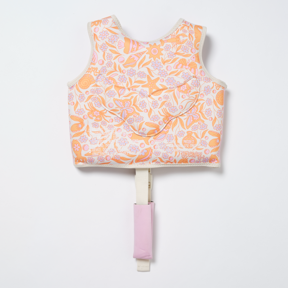 SUNNYLiFE Kids Swim Vest Ocean Magic Pink