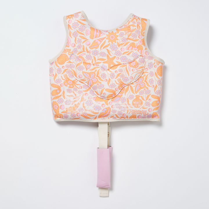 SUNNYLiFE Kids Swim Vest Ocean Magic Pink