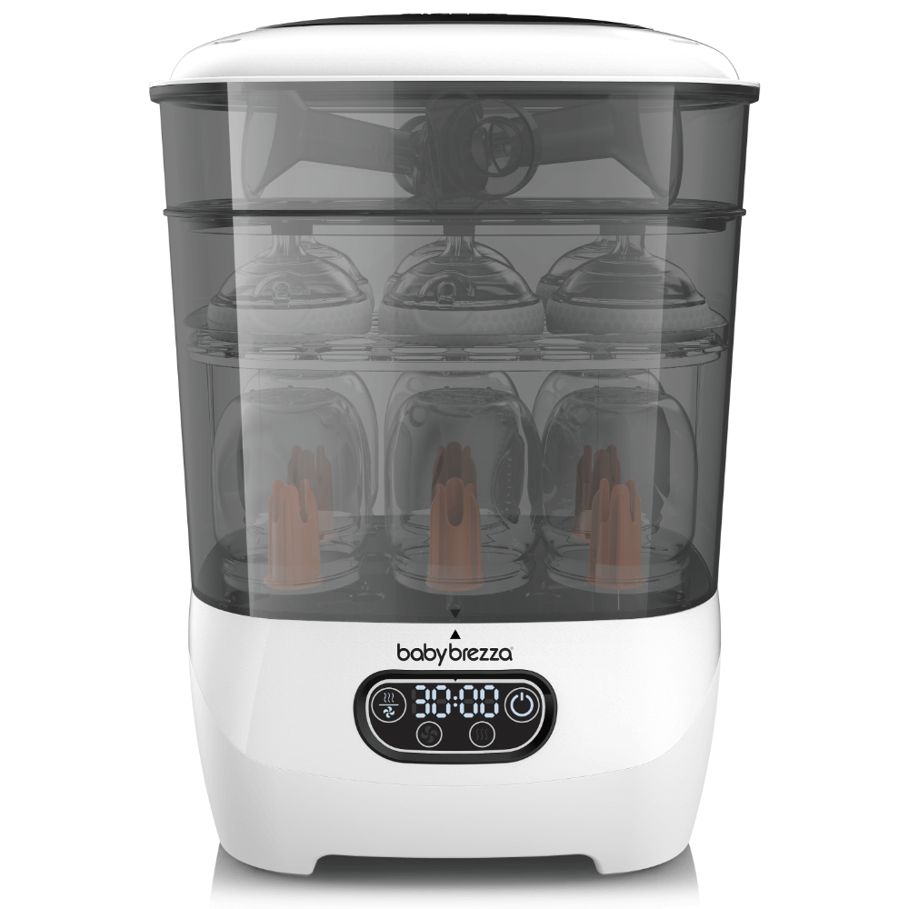 Baby brezza one step shop baby bottle sterilizer dryer