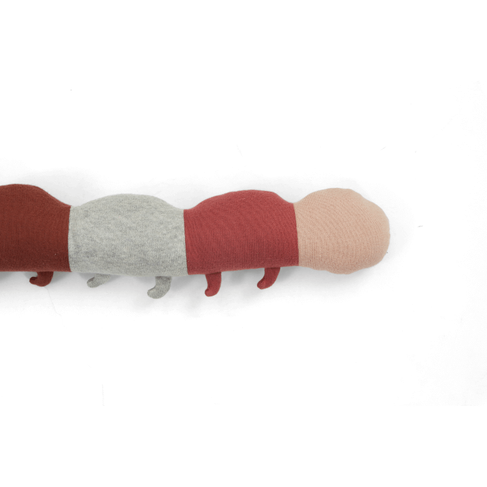Pluchi Multi Color Caterpillar Soft Toy