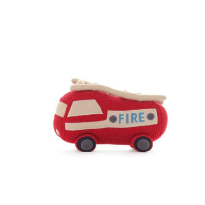 Pluchi Fire Bus Soft Toy