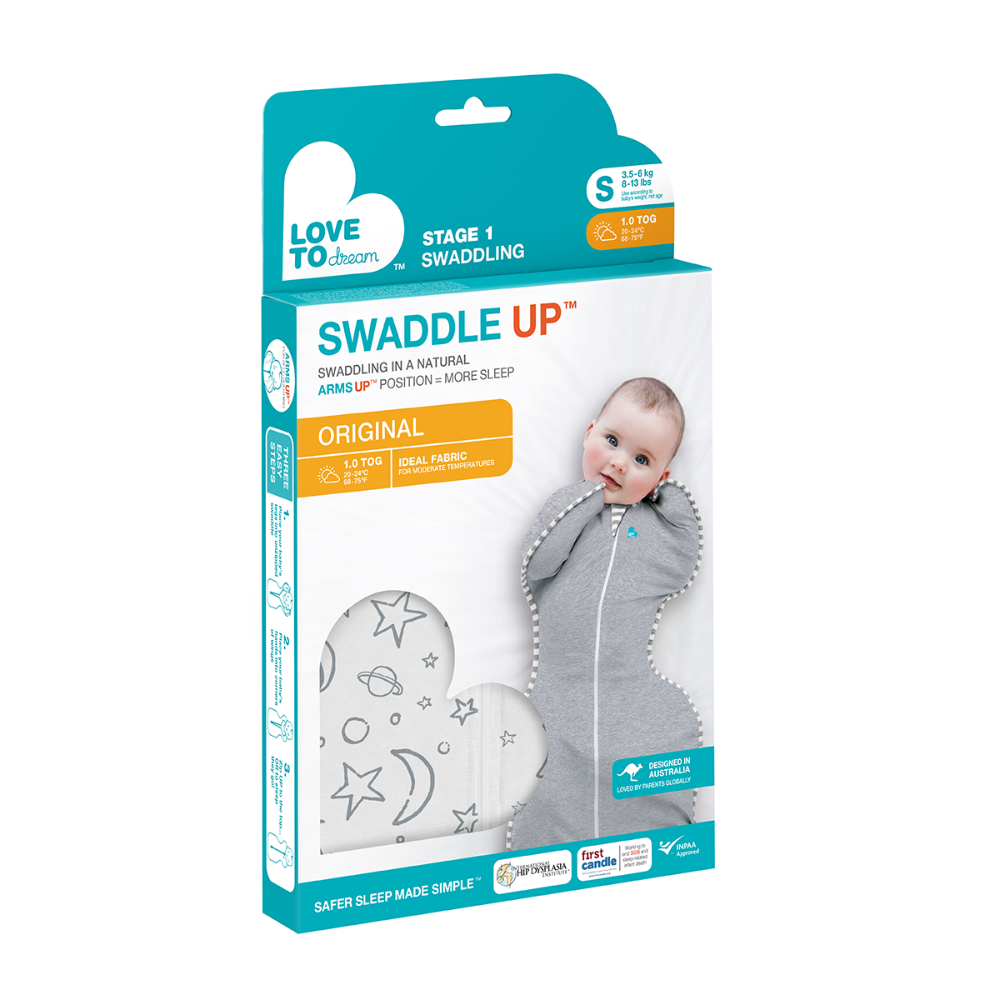 Love to Dream Swaddle Up™ - 1.0T - Viscose - Bamboo Stars & Moon