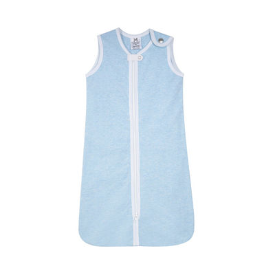 Malabar Baby Melange Wearable Baby Sleep Sack (Lightweight) - Sky Blue