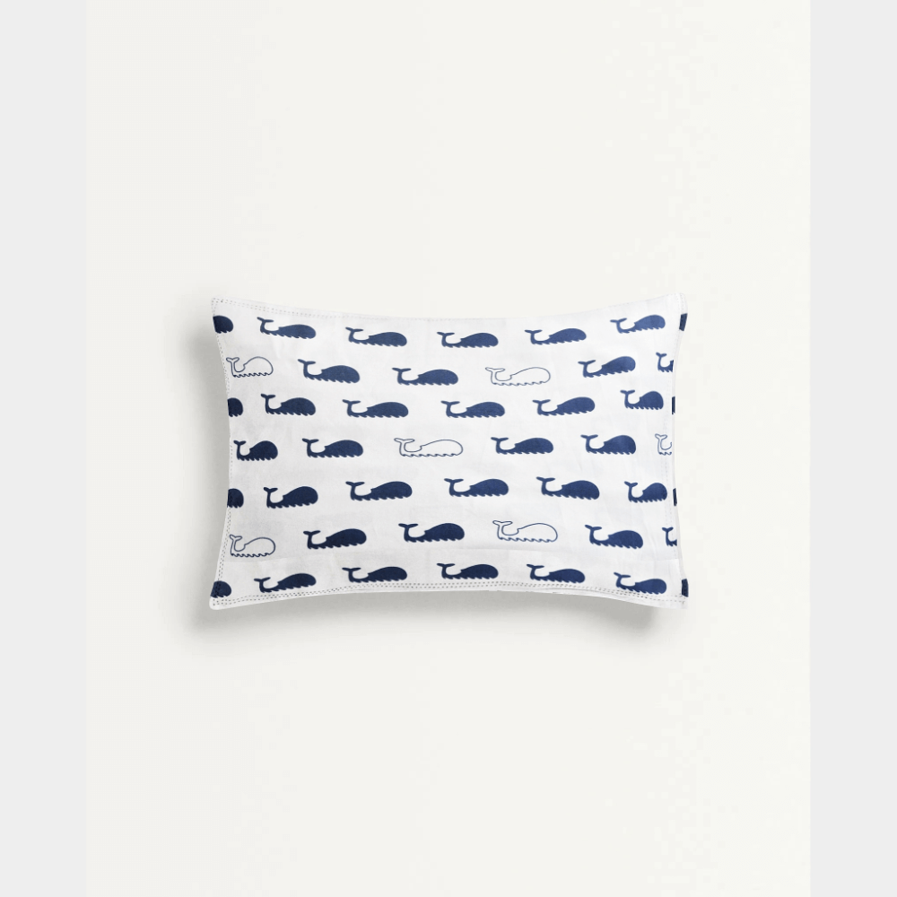 The Baby Atelier Organic Baby Pillow Cover with Filler - Printed