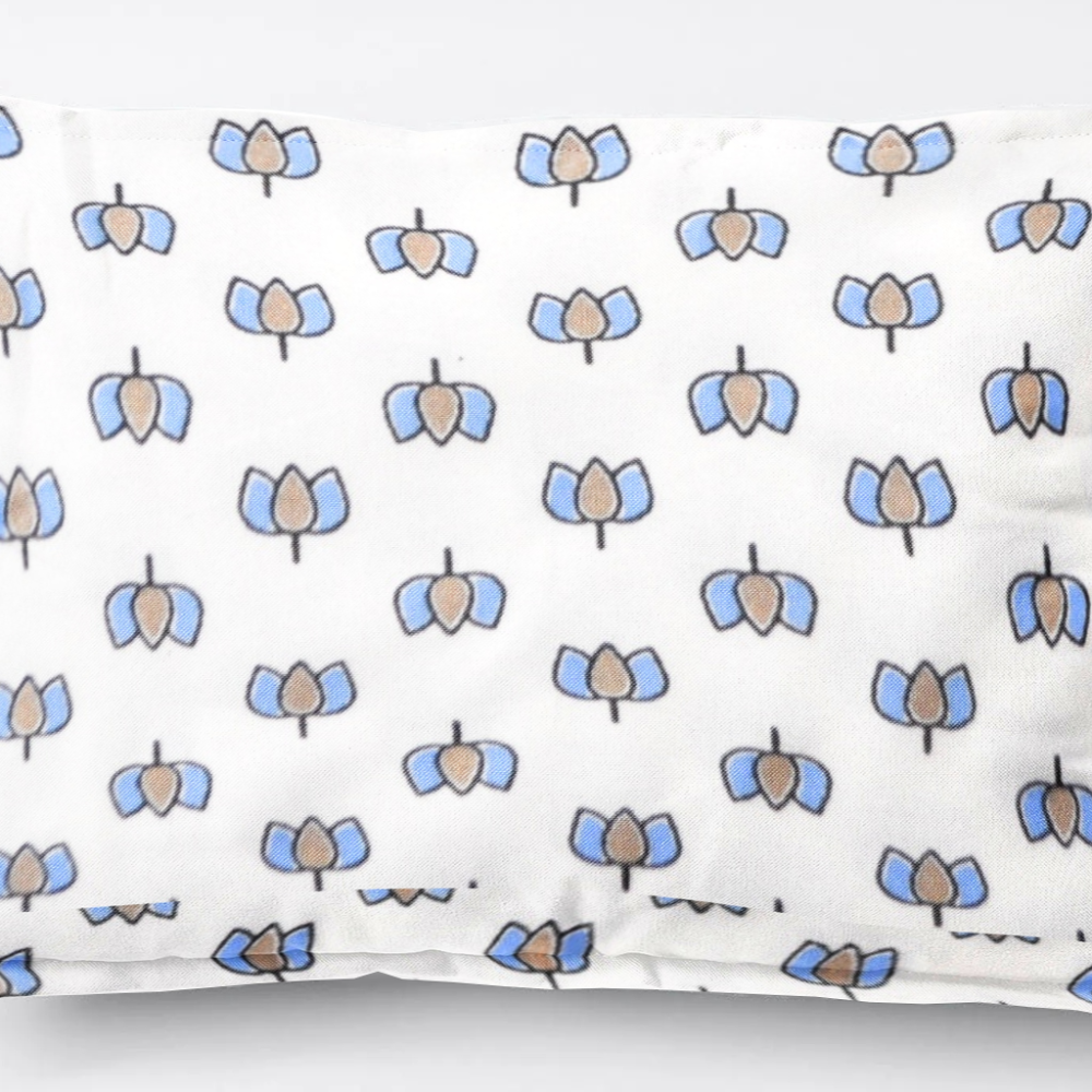 The Baby Atelier 100% Organic Baby Pillow Cover With Filler
