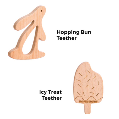 The Play Chapter Hopping Bun & Icy Treat Teether Set