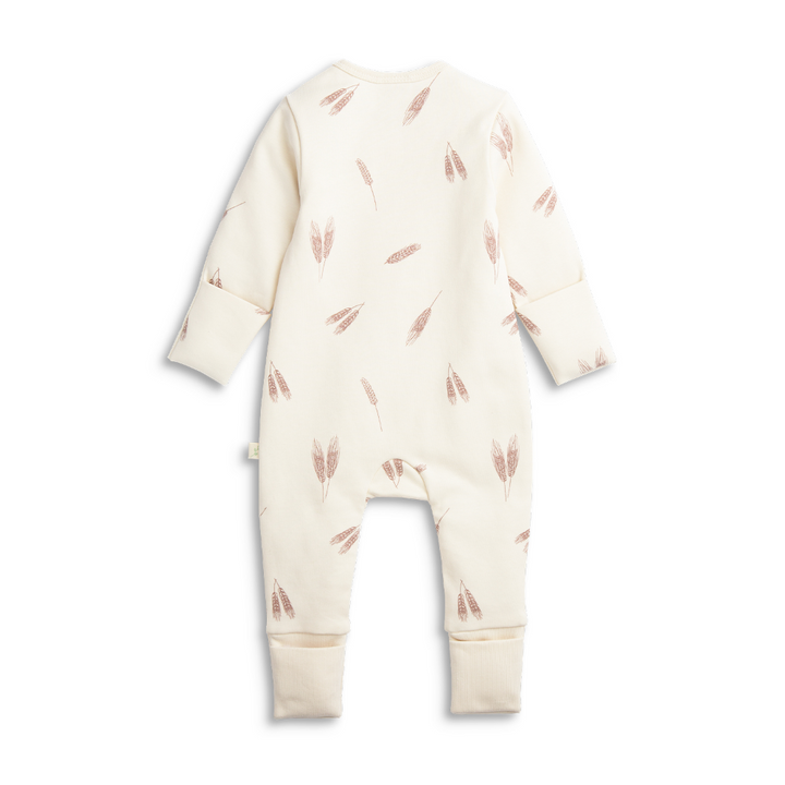 Tiny Twig Long Sleeve Zipsuit - Printed