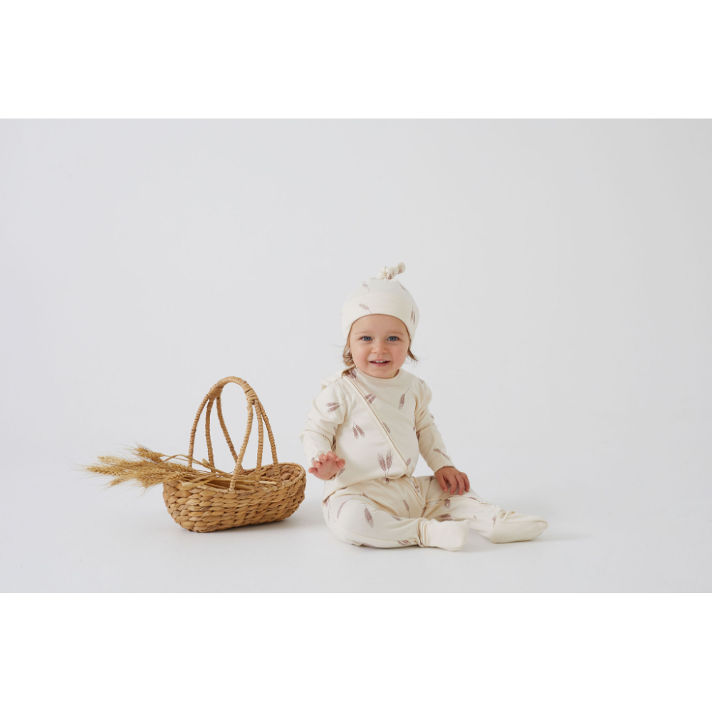 Tiny Twig Long Sleeve Zipsuit - Printed