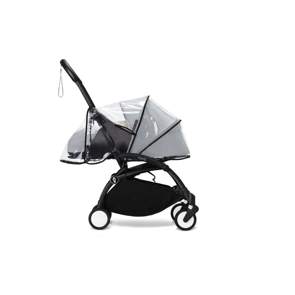 storm cover stokke Stokke YOYO 0 Months+ Stroller Rain Cover – Transparent Waterproof Pro – AllThingsBaby.com