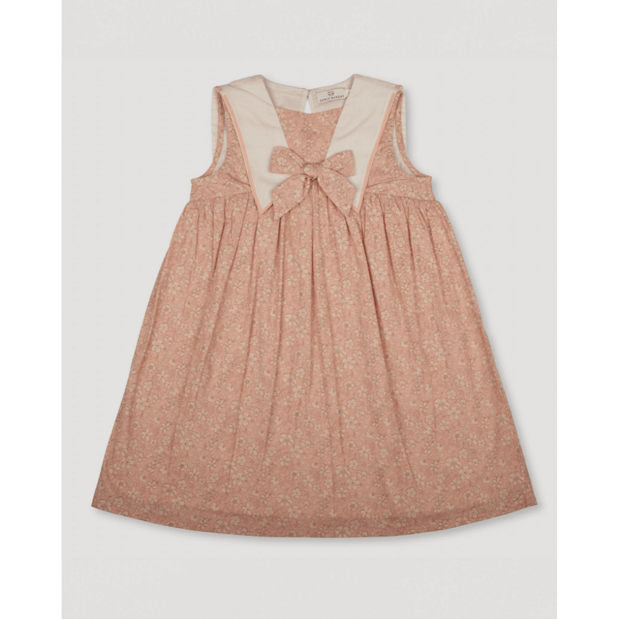 Early Sunday Printed Cotton Cambric Dress - Garden Flower