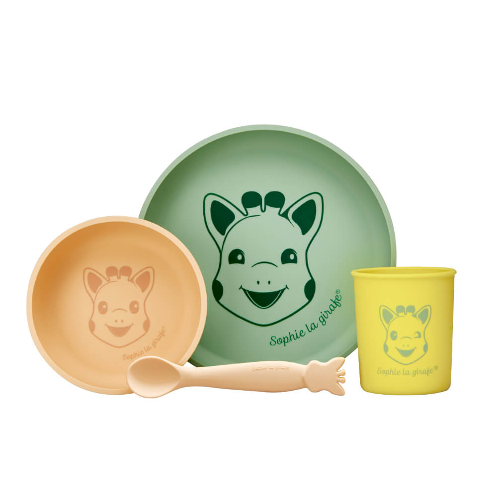 Sophie La Girafe Silicone Meal Set