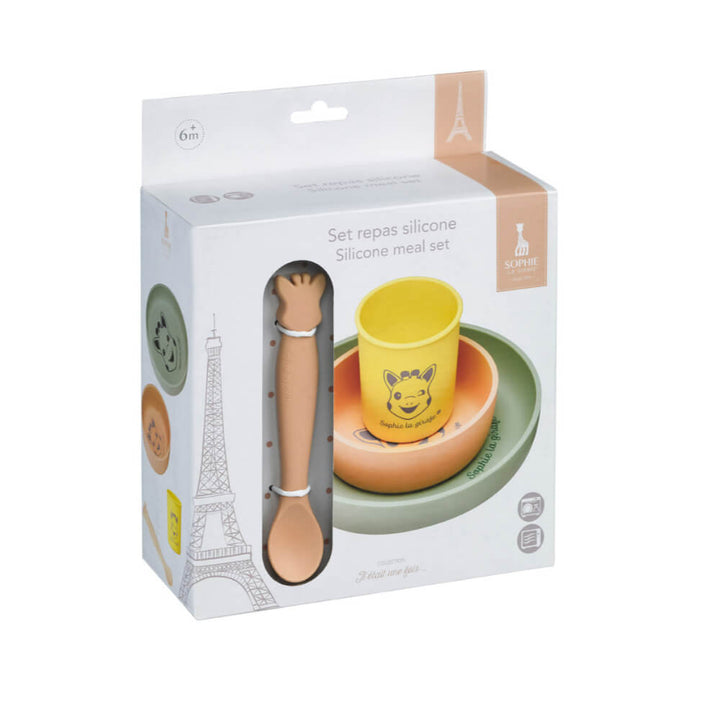 Sophie La Girafe Silicone Meal Set