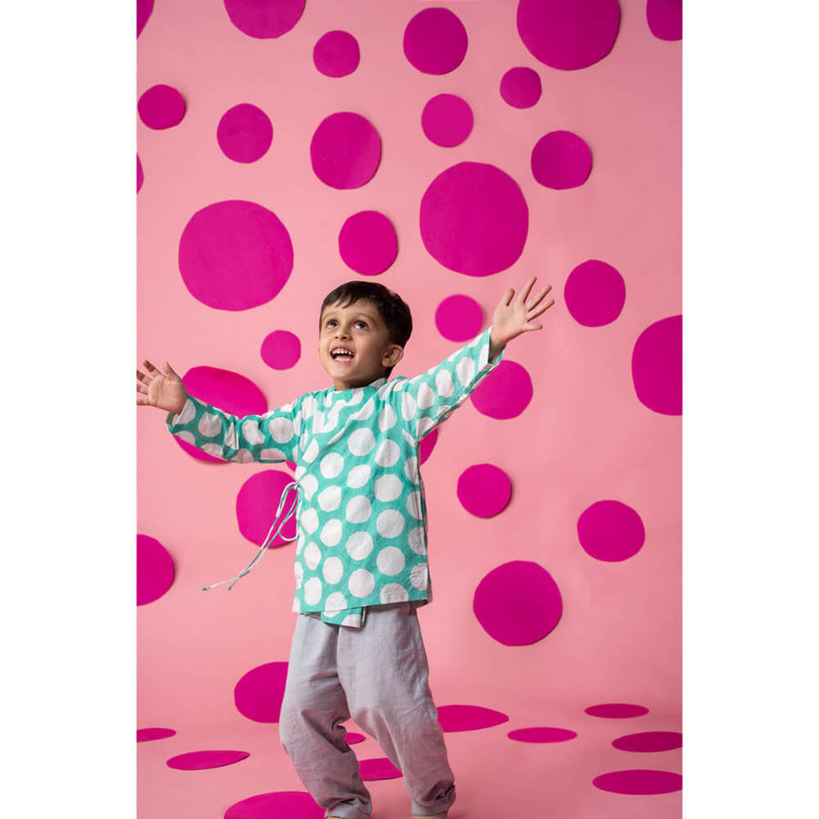 Love the World Today Cousins Unisex Pyjama - Grey