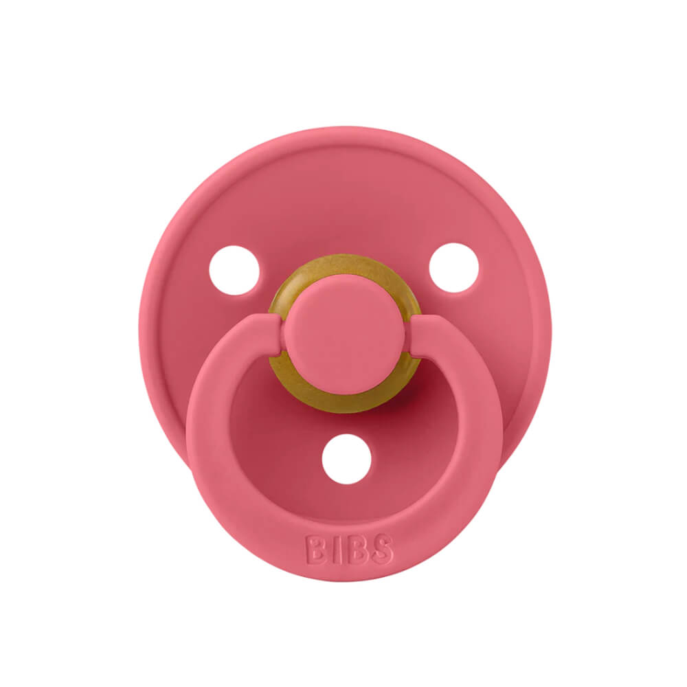 BIBS Colour Latex Round Pacifier, Size 1