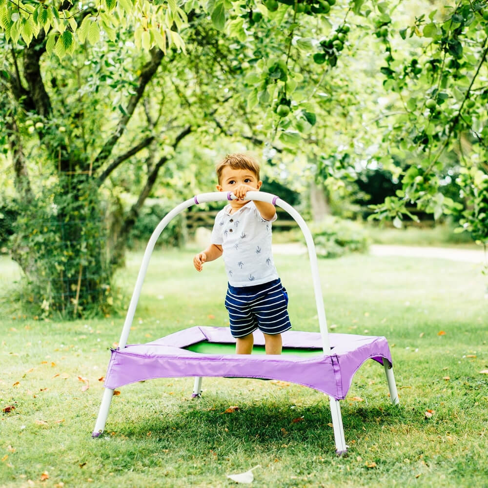 Plum Junior Trampoline Bouncer with Handle