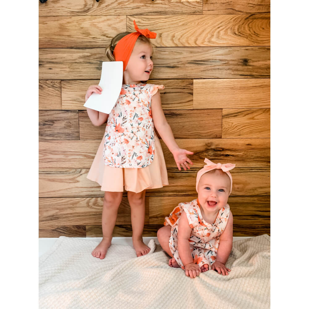 BapronBaby Peachy Dreams BPA Free Bib + Apron