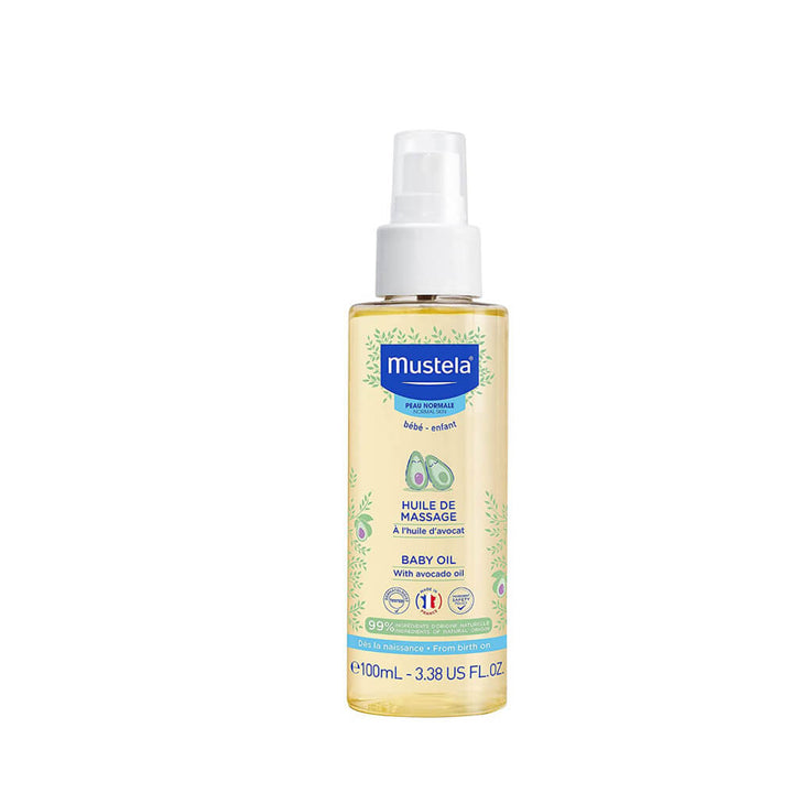 Mustela Baby Massage Oil With Avocado - 100ml
