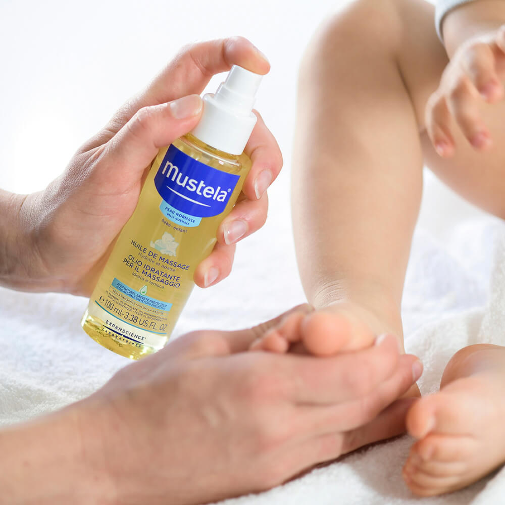 Mustela Baby Massage Oil With Avocado - 100ml
