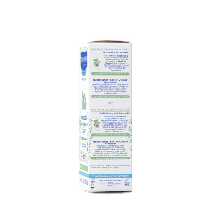 Mustela Hydra Bebe Facial Cream Normal Skin - 40ml