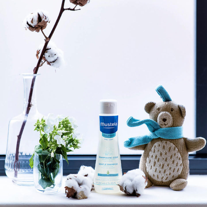 Mustela Gentle Baby Shampoo, White - 200ml