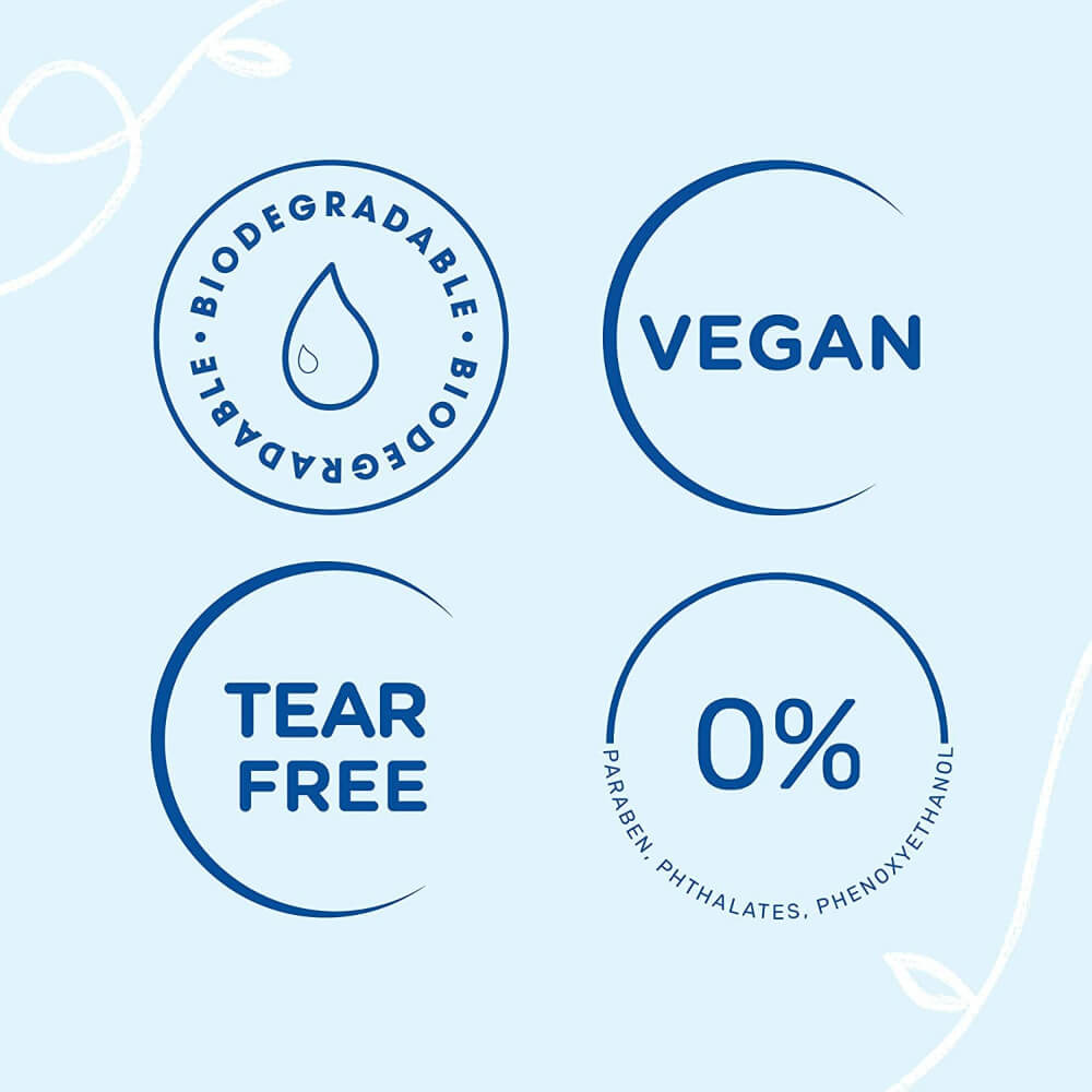 Mustela Gentle Baby Shampoo, White - 200ml