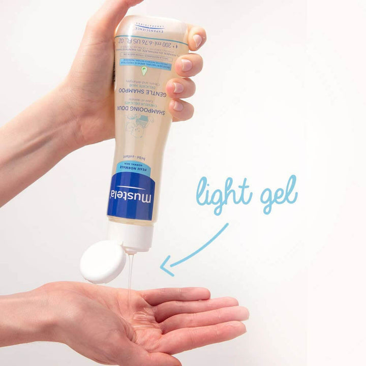 Mustela Gentle Baby Shampoo, White - 200ml