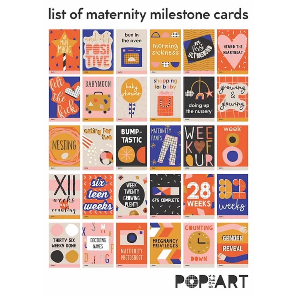 Milestone Cards - Maternity