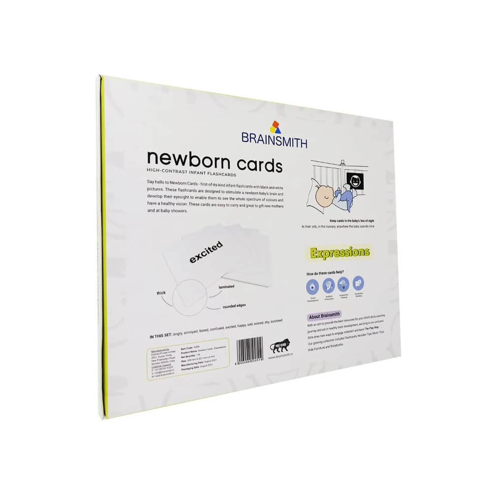 Brainsmith Expressions Newborn High Contrast Flash Cards