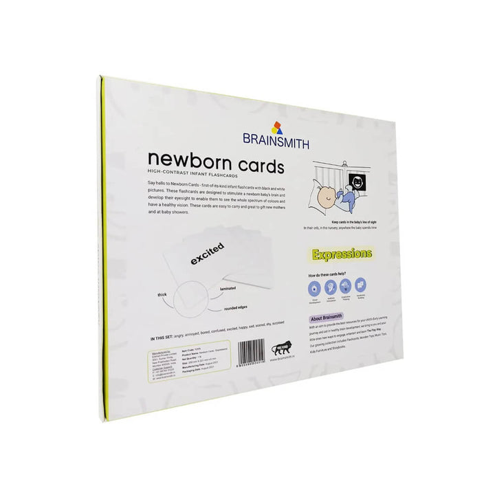 Brainsmith Expressions Newborn High Contrast Flash Cards