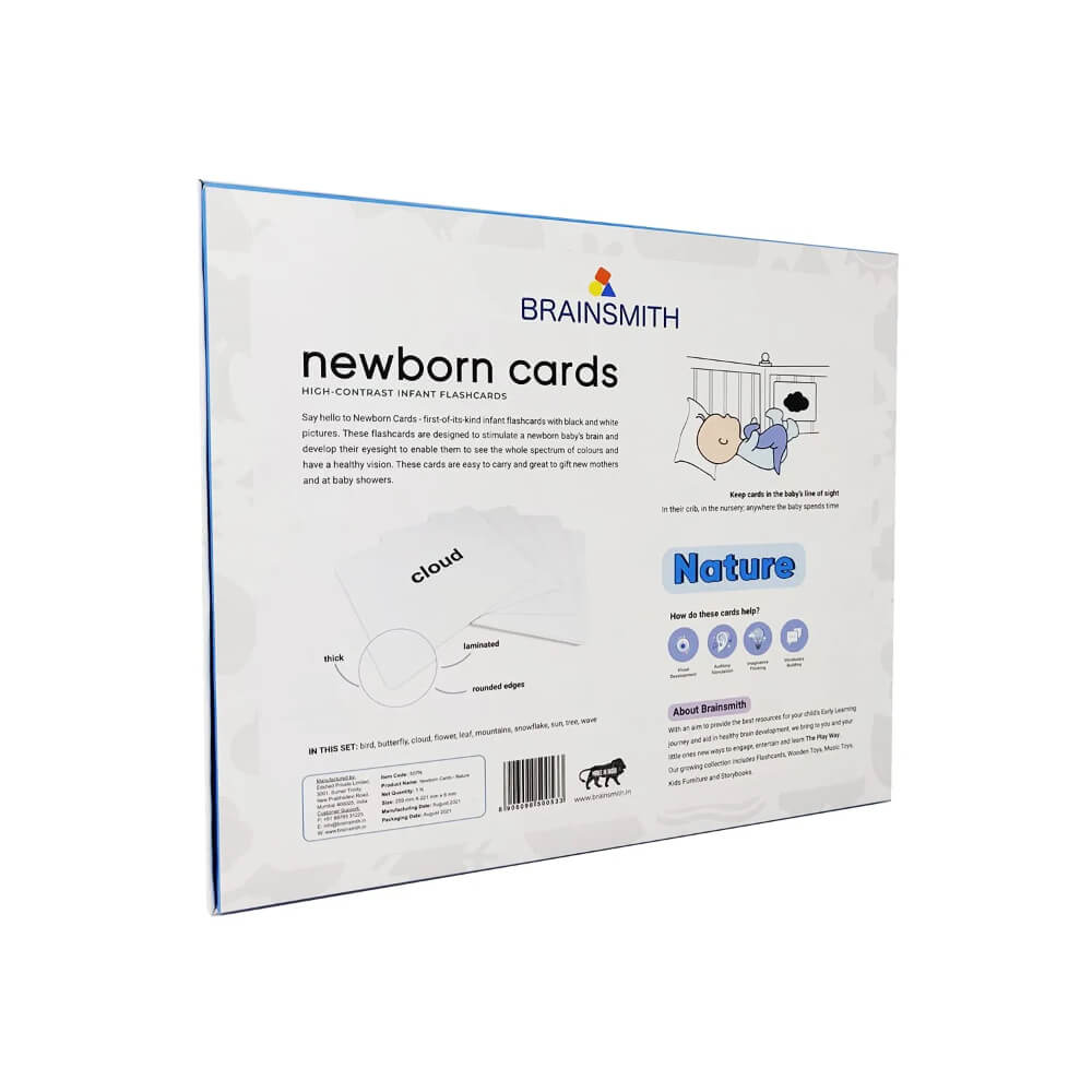 Brainsmith Nature Newborn High Contrast Flash Cards